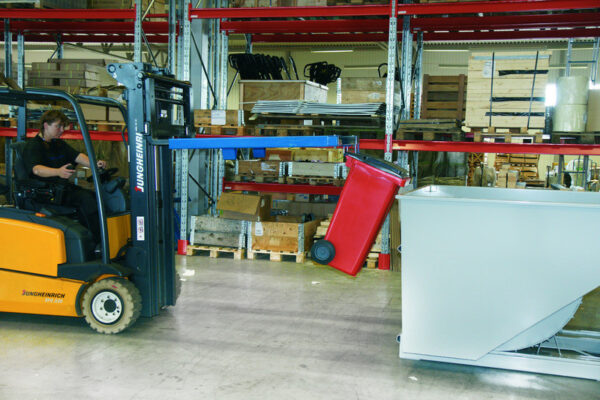 KT MAN Tømningsredskab til gaffeltruck