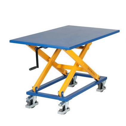 Manuelt løftebord Manuelt løftebord, 300 kg, 750x1150mm