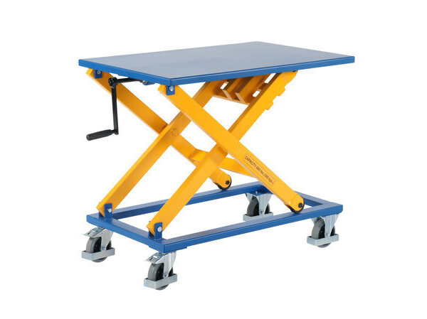 Manuelt løftebord Manuelt løftebord, 300 kg, 950x600mm