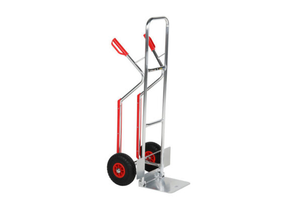 Sækkevogn HT 1878 i aluminium med 180 kg kapacitet Sækkevogn HT 1878 i aluminium med 180 kg kapacitet fra Stakk