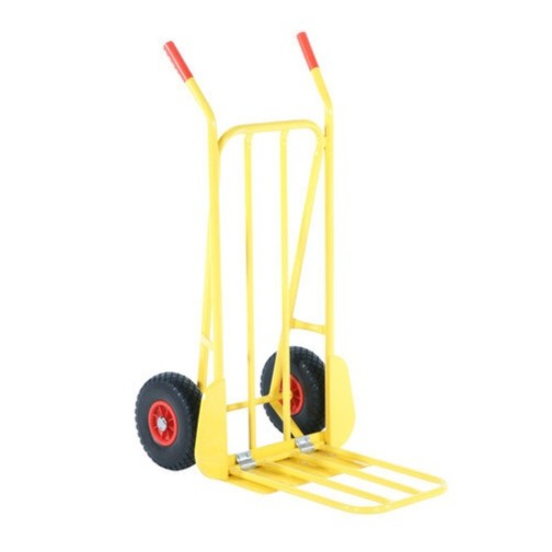 Saekkevogn-robust-HT1826-250kg Robust sækkevogn HT1826 250 kg med stor udfaldsplade fra Stakk