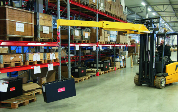 Truckkran TLB6430 til gaffeltruck 3 ton fra Stakk